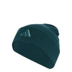 Czapka New Logo Beanie Cuff. Niebieskie czapki męskie ADIDAS, bez wzorów, sportowe. W wyprzedaży za 70.85 zł.