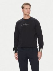 Paul&Shark Bluza 25411854 Czarny Regular Fit. Czarne bluzy nierozpinane męskie PAUL&SHARK, m, bez wzorów, z bawełny, bez ramiączek, bez kaptura. Za 779.99 zł.