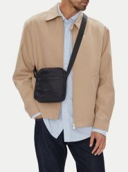 GINO ROSSI Saszetka C-GIN-E-032-05 Czarny. Czarne torby męskie na ramię Gino Rossi, bez wzorów, z nylonu. Za 99.99 zł.