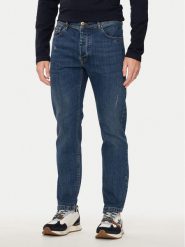 Aeronautica Militare Jeansy 242PJ200CT3237 Niebieski Regular Fit. Niebieskie jeansy męskie Aeronautica Militare, bez wzorów, z bawełny. Za 489.99 zł.