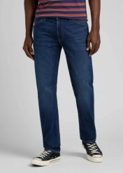 LEE MĘSKIE SPODNIE JEANSOWE LEE DAREN ZIP FLY DARK HUNT 112339067. Jeansy męskie Lee, bez wzorów, z jeansu. Za 219.99 zł.