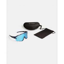 Okulary przeciwsłoneczne unisex Kilpi SHADON-U. Niebieskie okulary przeciwsłoneczne męskie Kilpi, bez wzorów, sportowe. Za 273.50 zł.