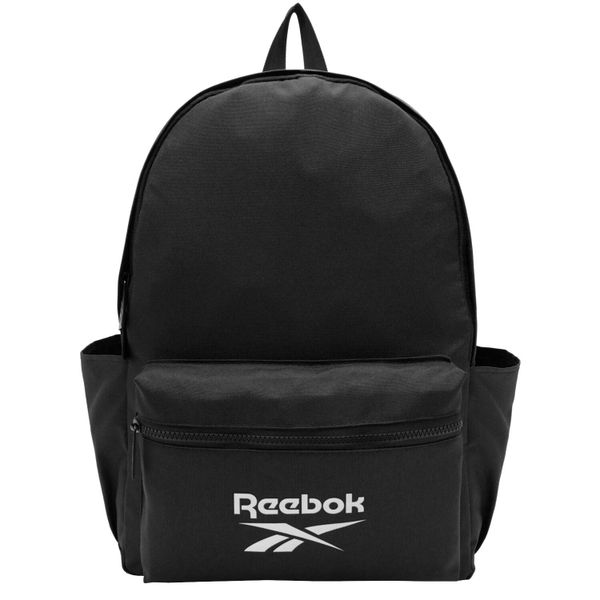 Plecak sportowo-turystyczny dla dorosłych RBK Backpack pojemność 23 L. Czarne plecaki męskie Reebok, bez wzorów. Za 69.99 zł.
