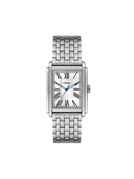 Fossil Zegarek Carraway FS6008 Srebrny. Szare, analogowe zegarki męskie Fossil, srebrne. Za 749.99 zł.