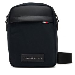 Saszetka Tommy Hilfiger. Czarne saszetki męskie Tommy Hilfiger, bez wzorów, z nylonu, młodzieżowe, małe. Za 309.99 zł.