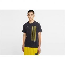 Koszulka sportowa męska Nike Kd Wash. Czarne t-shirty sportowe męskie Nike, m, bez wzorów, z bawełny, sportowe, bez ramiączek. Za 227.00 zł.