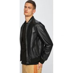 Versace Jeans - Kurtka bomber skórzana. Kurtki męskie marki Versace Jeans. Za 2,299.00 zł.