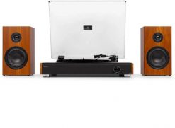 RP337W Vintage gramofon z bezprzewodowymi głośnikami BT Drewno one size. Gramofony Audizio. Za 739.00 zł.