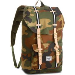 Plecak HERSCHEL - Lil Amer 10014-01832 Woodland Camo/Black/White. Zielone plecaki męskie Herschel, z materiału. W wyprzedaży za 399.00 zł.
