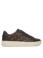 Guess Sneakersy FMJVIC ELE12 Brązowy. Brązowe buty sportowe na co dzień męskie Guess, m, z aplikacjami, ze skóry, bez ramiączek, bez kaptura. Za 279.99 zł.