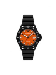 Emporio Armani Zegarek World Explorer AR11684 Czarny. Czarne, analogowe zegarki męskie Emporio Armani. Za 929.99 zł.