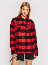 Dickies Koszula Unisex New Sacramento DK0A4XDZRDX Czerwony Regular Fit. Czerwone koszule męskie Dickies, m, bez wzorów, z bawełny, bez kołnierzyka, bez ramiączek. Za 259.99 zł.