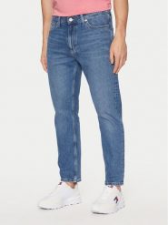 Tommy Jeans Jeansy DM0DM20512 Niebieski Tapered Fit. Niebieskie jeansy męskie Tommy Jeans, bez wzorów, z bawełny. Za 249.99 zł.