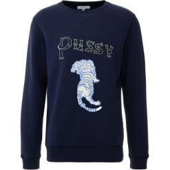 Soulland MONETZ Bluza navy. Białe bluzy nierozpinane męskie Soulland, z bawełny. Za 739.00 zł.