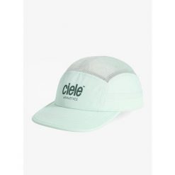 Czapka do biegania Ciele Go Cap Classic Athletics. Zielone czapki męskie Ciele Athletics, bez wzorów, sportowe. Za 131.92 zł.