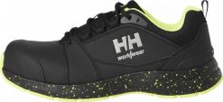 Boots HELLY HANSEN Barcode MXR Low S3S, black/yellow 45. Czarne buty trekkingowe męskie Helly Hansen, bez wzorów, bez zapięcia. Za 400.64 zł.