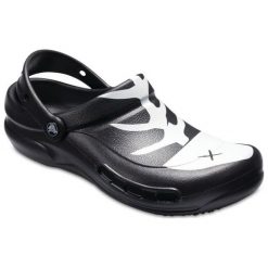 Crocs Klapki Bistro Graphic Black/White/Black, 39,5. Klapki i japonki męskie marki Crocs. W wyprzedaży za 195.00 zł.