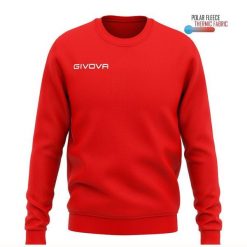 Bluza piłkarska dla dorosłych Givova Maglia One czerwona. Czerwone bluzy nierozpinane męskie Givova, l, bez wzorów, sportowe, bez ramiączek, bez kaptura. Za 112.80 zł.