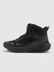 4F Wysokie buty trekkingowe SPEED HIKER z membraną męskie - czarne 46. Czarne buty trekkingowe męskie 4f, bez wzorów, z gumy, bez zapięcia, trekkingowe. W wyprzedaży za 279.99 zł.