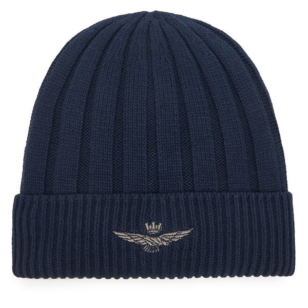 Czapka Aeronautica Militare. Niebieskie czapki męskie Aeronautica Militare, na zimę, bez wzorów. Za 149.99 zł.