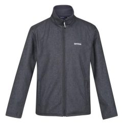 Męski Softshell Cera V. Szare kurtki softshell męskie Regatta, m, bez wzorów, z softshellu, bez kaptura, trekkingowe. Za 147.99 zł.