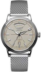 Zegarek męski Aviator V.3.20.0.141.4BM srebrny. Szare zegarki męskie Aviator, srebrne. Za 7,791.44 zł.