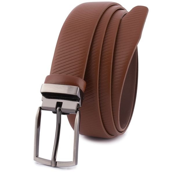 Pasek skórzany BELTIMORE r.85-100 cm E41 brązowy. Brązowe paski męskie bez wzorów. Za 59.90 zł.