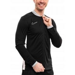 Bluza Męska Rozpinana Nike Academy 25 Sportowa Dresowa Treningowa roz. M. Czarne bluzy bez kaptura męskie Nike, m, bez wzorów, z dresówki, sportowe, bez ramiączek, bez kaptura. Za 142.00 zł.
