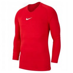 Bluza Męska Park DriFIT Base Layer Top. Czerwone bluzy nierozpinane męskie Nike, m, bez wzorów, sportowe, bez ramiączek, bez kaptura. Za 131.99 zł.