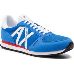 Sneakersy ARMANI EXCHANGE - XUX017 XV028 00984 Blue/White. Buty sportowe na co dzień męskie marki Armani Exchange. Za 439.00 zł.