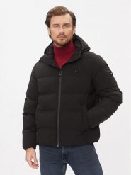 Tommy Hilfiger Kurtka zimowa MW0MW33958 Czarny Regular Fit. Czarne kurtki męskie Tommy Hilfiger, na zimę, m, bez wzorów, z syntetyku, bez ramiączek, bez kaptura. Za 1,049.00 zł.