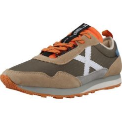 Buty MUNICH UM 93 Zielony. Zielone buty trekkingowe męskie Munich, bez wzorów, ze skóry, bez zapięcia. Za 490.99 zł.