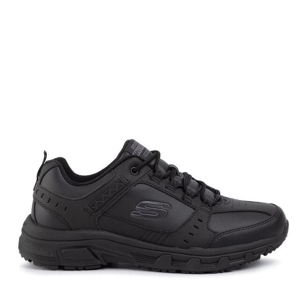 Trekkingi Skechers. Czarne buty trekkingowe męskie Skechers, bez wzorów, bez zapięcia, trekkingowe. Za 269.99 zł.