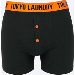 Tokyo Laundry - Bokserki (2-pack). Czarne bokserki męskie Tokyo Laundry, z bawełny. W wyprzedaży za 29.90 zł.