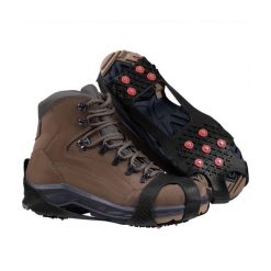 Nakładki zimowe Alpinus Hrebienok M/L 38-42. Czarne buty trekkingowe męskie Alpinus, na zimę, bez wzorów, bez zapięcia, trekkingowe. Za 39.00 zł.
