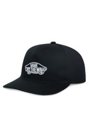 Vans Czapka z daszkiem Classic Snapback VN000QAJBLK1 Czarny. Czarne czapki męskie Vans, bez wzorów, z bawełny. Za 119.99 zł.