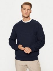 Lacoste Bluza SH3595 Granatowy Classic Fit. Niebieskie bluzy nierozpinane męskie Lacoste, m, bez wzorów, z bawełny, bez ramiączek, bez kaptura. Za 489.99 zł.