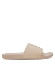 Guess Klapki FMJTOT ELE19 Beżowy. Brązowe klapki i japonki męskie Guess, z aplikacjami, z tworzywa sztucznego. Za 119.99 zł.