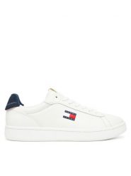 Tommy Jeans Sneakersy Archive '98 EM0EM01596 Biały. Białe buty sportowe na co dzień męskie Tommy Jeans, m, bez wzorów, z jeansu, bez ramiączek, bez kaptura. Za 429.99 zł.