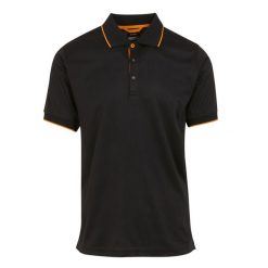 Koszulka Polo Męska Z Krótkim Rękawem. Brązowe koszulki polo męskie Regatta, m, bez wzorów, bez kołnierzyka, bez ramiączek. Za 67.99 zł.