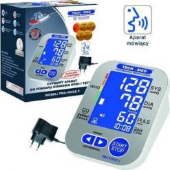 Ciśnieniomierz Tech-Med TECH-MED Ciśnieniomierz elektroniczny z funkcją mowy TMA-VOICE 2 z zasilaczem. Ciśnieniomierze Tech-Med. Za 169.62 zł.