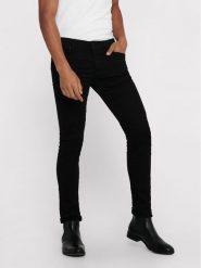 Only & Sons Jeansy Loom 22010448 Czarny Slim Fit. Czarne jeansy męskie Only & Sons, bez wzorów, z jeansu. Za 119.99 zł.
