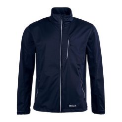 Kurtka softshell Pro-X Elements Dario. Niebieskie kurtki męskie PRO-X ELEMENTS, bez wzorów, z softshellu, bez kaptura, trekkingowe. Za 341.00 zł.