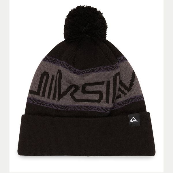 Czapka Quiksilver. Czarne czapki męskie Quiksilver, na zimę, bez wzorów. Za 159.99 zł.