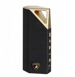 BUGANI Brief Lamborghini co-branded - black+gold - Przenośny głośnik Bluetooth. Czarne głośniki przenośne Bugani. Za 286.95 zł.