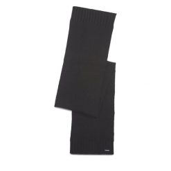 Szalik Calvin Klein. Czarne szaliki męskie Calvin Klein, bez wzorów. Za 379.99 zł.