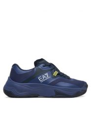 EA7 Emporio Armani Sneakersy X8X248 XK445 MZ219 Niebieski. Niebieskie buty sportowe na co dzień męskie EA7 Emporio Armani, m, bez wzorów, z materiału, bez ramiączek, bez kaptura. Za 619.99 zł.