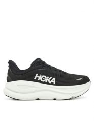 Hoka Buty do biegania Bondi 9 Wide 1162013 Czarny. Czarne buty do biegania męskie HOKA, bez wzorów, z materiału, bez zapięcia, do biegania. Za 819.99 zł.