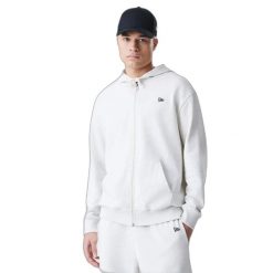 Bluza z kapturem z pełnym zamkiem błyskawicznym New Era Essentials. Szare bluzy z kapturem męskie New Era, m, bez wzorów, z kapturem. Za 283.00 zł.