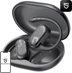 Słuchawki TWS Soundpeats Breezy (czarne) Soundpeats. Czarne słuchawki bluetooth SoundPeats. Za 115.41 zł.